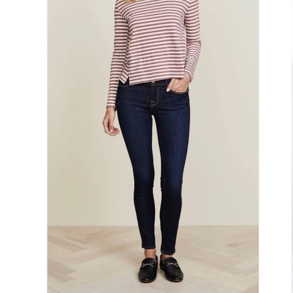 FRAME  Denim Jeans Frame Jeans Le Skinny De Jeanne - Picture 2 of 12